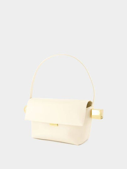 Le Rond Carre Bag - Jacquemus - Leather - Ivory - JACQUEMUS - BALAAN 2