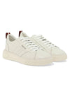 Maxim Leather Low-Top Sneakers White - BALLY - BALAAN 1