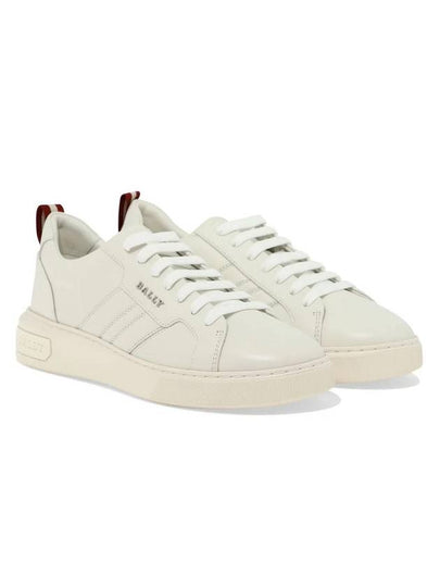 Maxim Leather Low-Top Sneakers White - BALLY - BALAAN 2