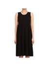 Vanezza Sleeveless Short Dress Black - MAX MARA - BALAAN 2