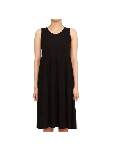 Vanezza Sleeveless Short Dress Black - MAX MARA - BALAAN 1