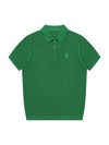 Men's Polo Pique Short Sleeve Knit Green SW23ESW03GR - SOLEW - BALAAN 1