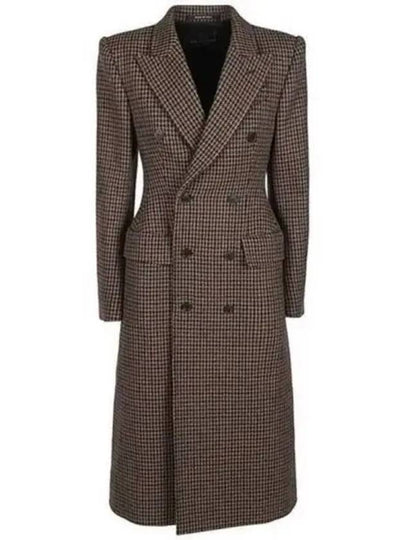 Wool Double Coat Brown - BALENCIAGA - BALAAN 2