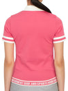 Women's Logo Short Sleeve PK Shirt Pink - HORN GARMENT - BALAAN 5