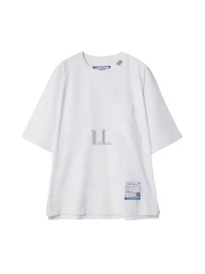 Cotton Short Sleeve T-Shirt White - MAISON MIHARA YASUHIRO - BALAAN 2