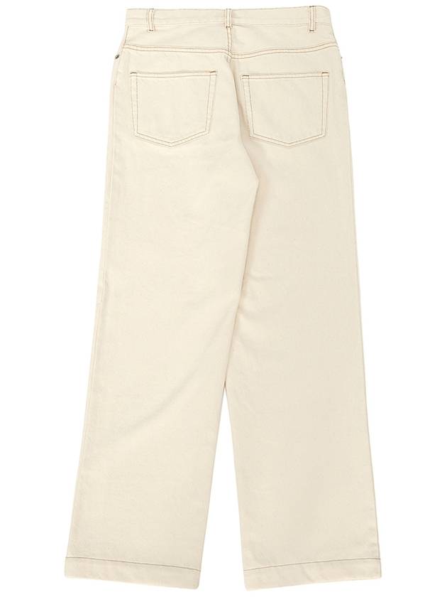 New Sailor Straight Leg Jeans Ecru - A.P.C. - BALAAN 3