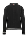 Hector and Rose embroidery wool cardigan FKC604EY1029 - THOM BROWNE - BALAAN 3