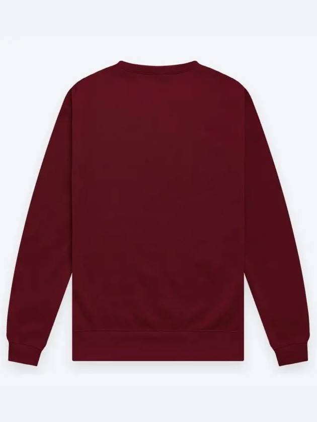 Denimo brushed sweatshirt burgundy - SUPENER - BALAAN 4