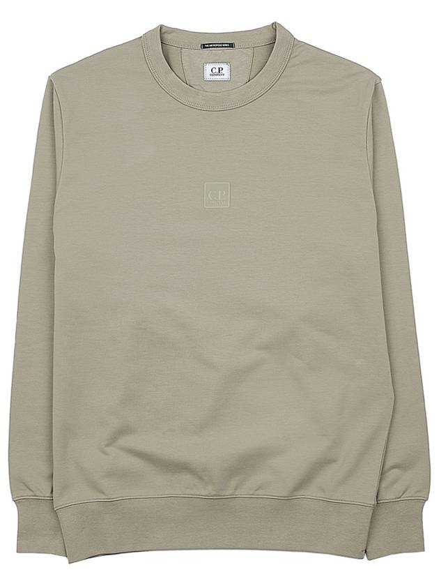 Logo Patch Sweatshirt Gray - CP COMPANY - BALAAN 11