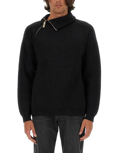 WOOL PULLOVER - MOSCHINO - BALAAN 1