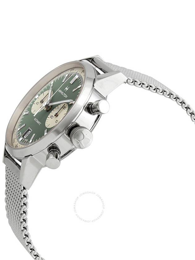 Hamilton Intra-Matic Chronograph Automatic Green Dial Men's Watch H38416160 - HAMILTON - BALAAN 2