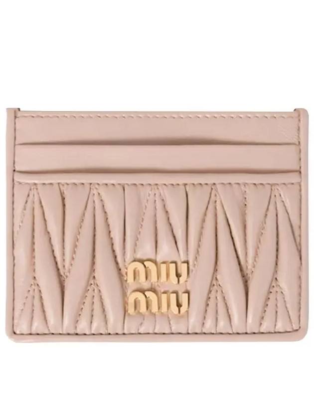 Materasse Nappa Leather Card Wallet Powder Pink - MIU MIU - BALAAN 2