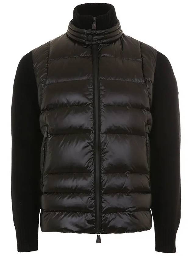 Grenoble Padded Zip-Up Jacket Black - MONCLER - BALAAN 3