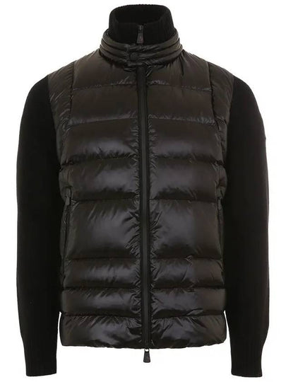 Grenoble Padded Zip-Up Jacket Black - MONCLER - BALAAN 2