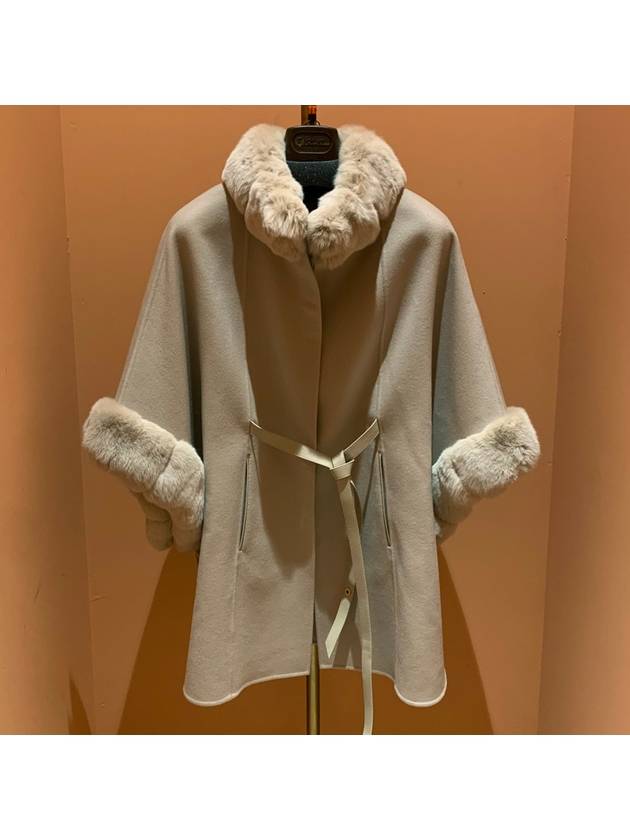 Loro Piana Salzburg Cashmere Cape Inca Stone - LORO PIANA - BALAAN 2