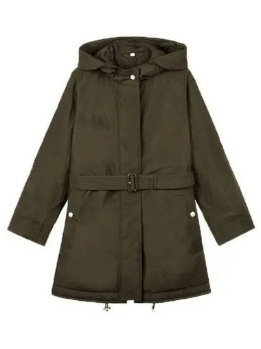 Portobello hooded jacket khaki 271387 - BURBERRY - BALAAN 1