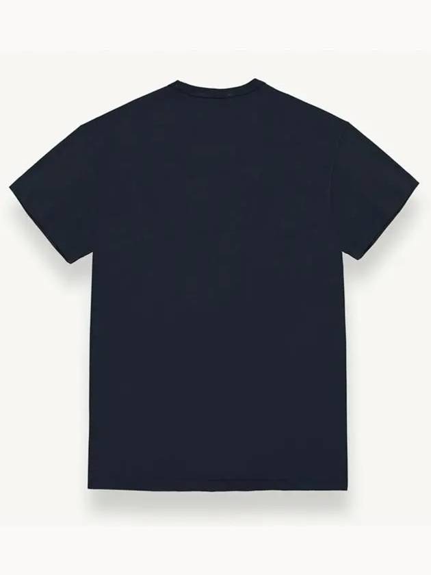 Le Logo Patch Short Sleeve TShirt Navy - COLMAR - BALAAN 5