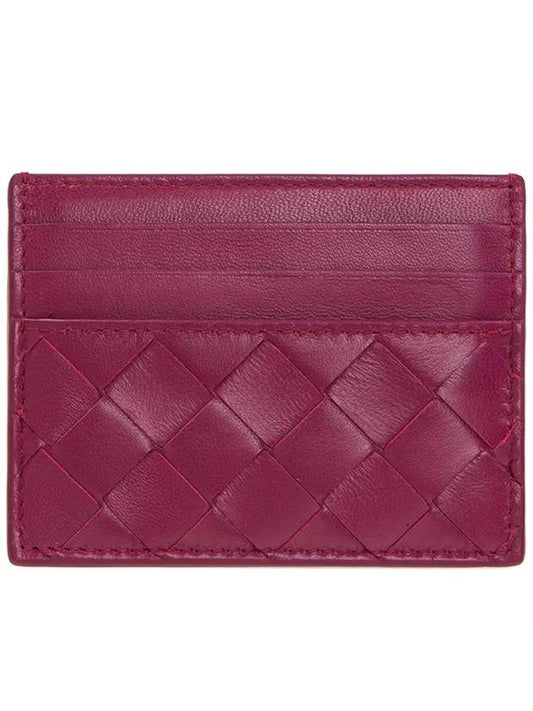 Intraciano Card Wallet Purple - BOTTEGA VENETA - BALAAN.