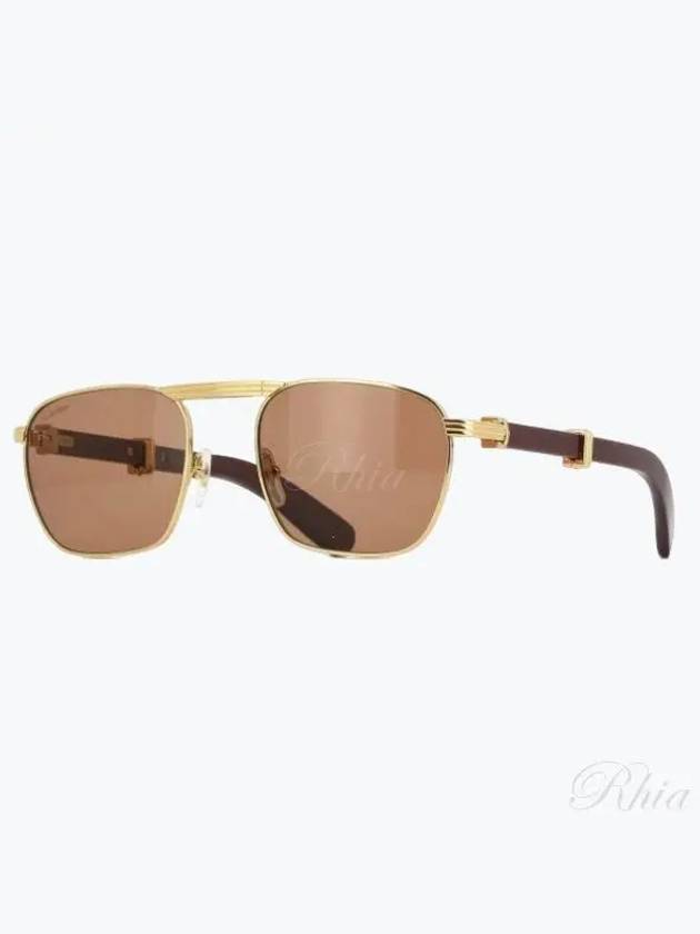 Eyewear Premiere de Pilot Frame Sunglasses CT0428S - CARTIER - BALAAN 2