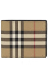 Vintage Check Slim Half Wallet Beige - BURBERRY - BALAAN 2