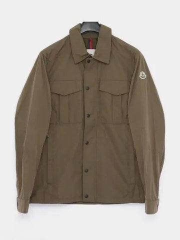 Frema patch logo two pocket shirt type men s jacket 1G00006 54A91 823 1042833 - MONCLER - BALAAN 1