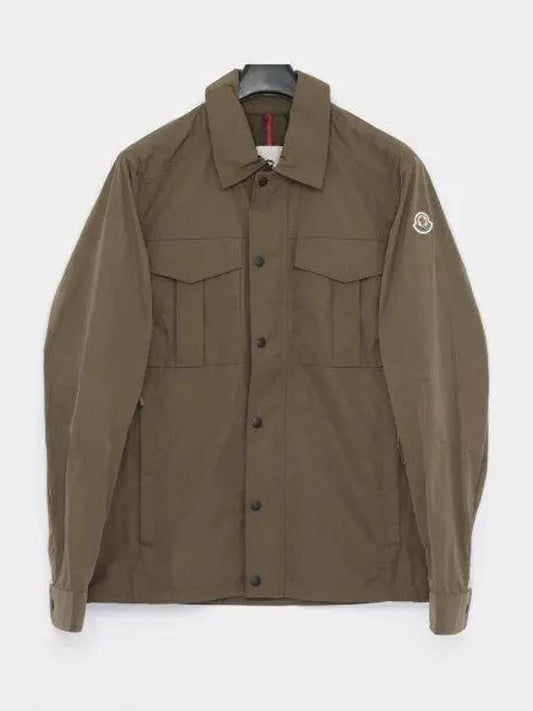 Frema patch logo two pocket shirt type men s jacket 1G00006 54A91 823 1042833 - MONCLER - BALAAN 1