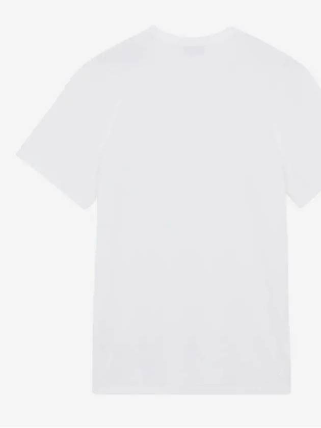 Baby Fox Patch Pocket Short Sleeve T-Shirt White - MAISON KITSUNE - BALAAN 3