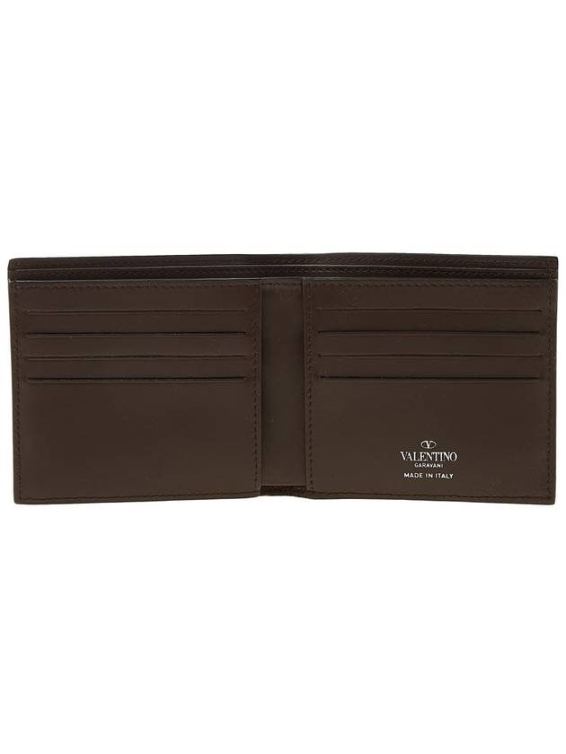 VLTN Logo Half Wallet Brown - VALENTINO - BALAAN 11