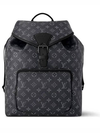 Montsouris Backpack Black - LOUIS VUITTON - BALAAN 2