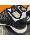 New model mixed fiber sneakers black gold CC - CHANEL - BALAAN 7