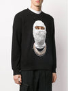 Masked Sweatshirt Black NCS20234 - IH NOM UH NIT - BALAAN 3