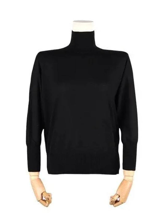 Virgin wool Talea turtleneck sweater black 2313660239600 1059995 - MAX MARA - BALAAN 1