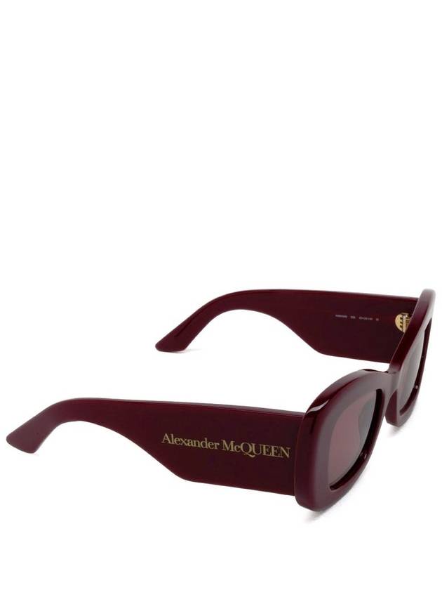 sunglasses AM0434S 006 burgundy - ALEXANDER MCQUEEN - BALAAN 3