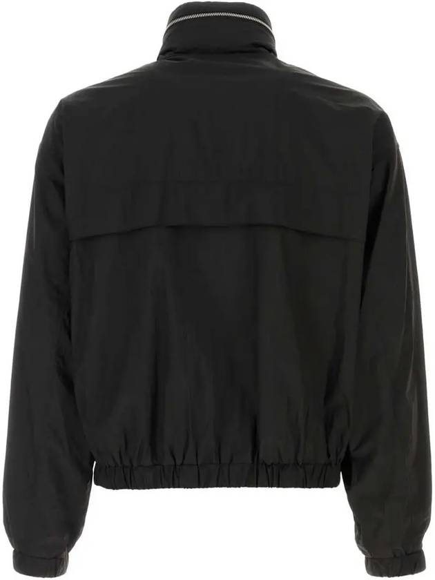 Zip-Up Jacket Black - AMI - BALAAN 4