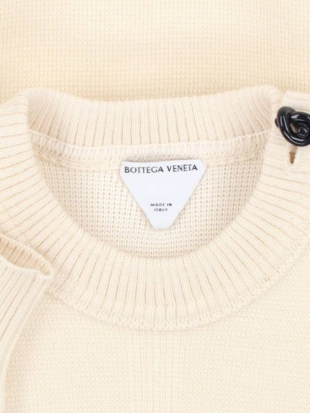 Sweater 34323804 725634 V4E00 9317 Beige - BOTTEGA VENETA - BALAAN 5