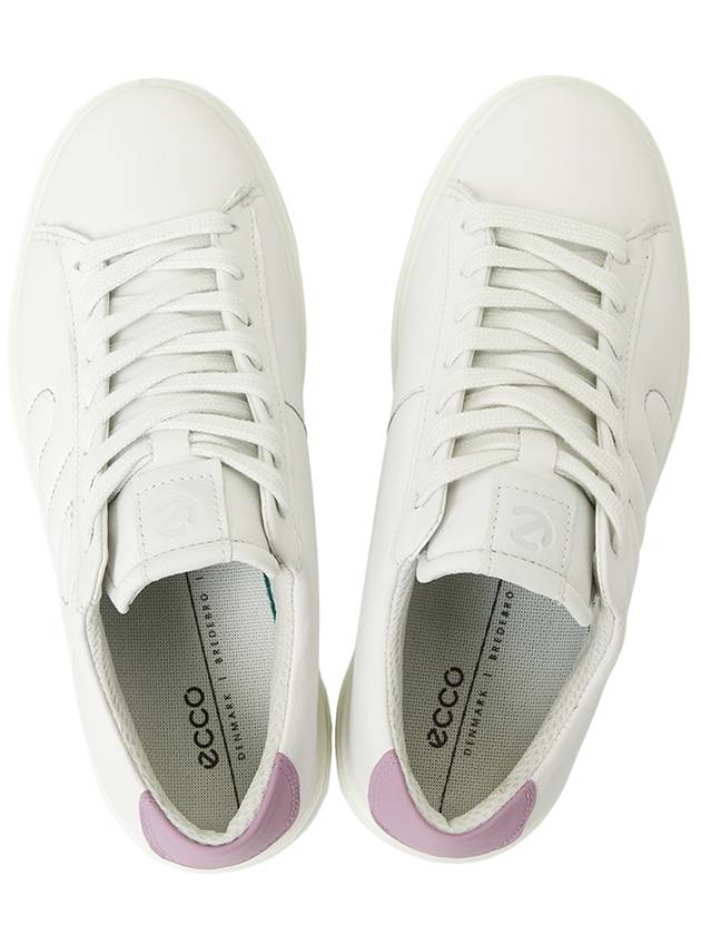 Street Platform Low Top Sneakers White - ECCO - BALAAN 3