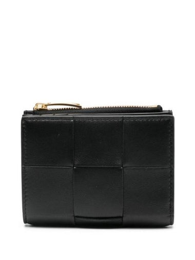 Half Wallet 742698 VCQC4 8425 Black - BOTTEGA VENETA - BALAAN 1