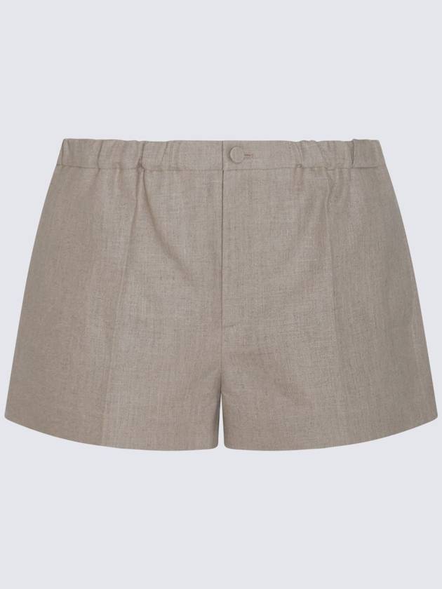 Valentino Shorts Beige - VALENTINO - BALAAN 2