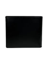 Leather Billfold Half Wallet Black - TOD'S - BALAAN 3