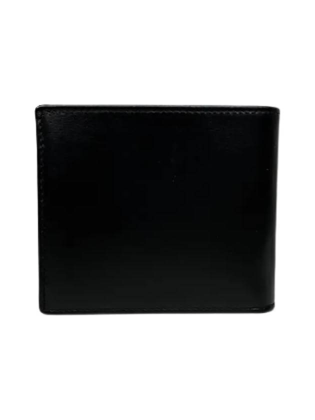 Leather Billfold Half Wallet Black - TOD'S - BALAAN 3