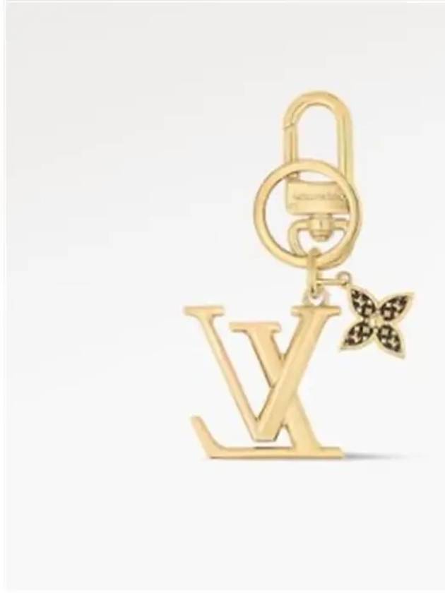 LV Iconic Bag Charm Key Holder Gold - LOUIS VUITTON - BALAAN 3