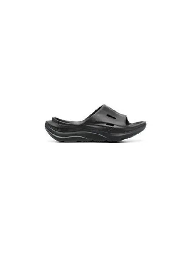 Hoka Ora Recovery Slide 3 1135061 BBL Black - HOKA ONE ONE - BALAAN 1