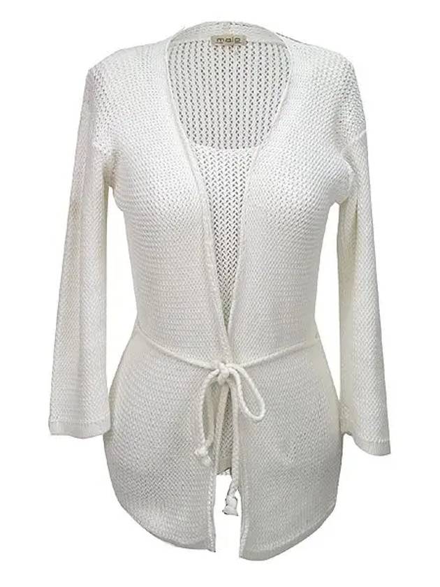 Smith Market Used Luxury Cotton Cardigan Women s Clothing - MALO - BALAAN 1