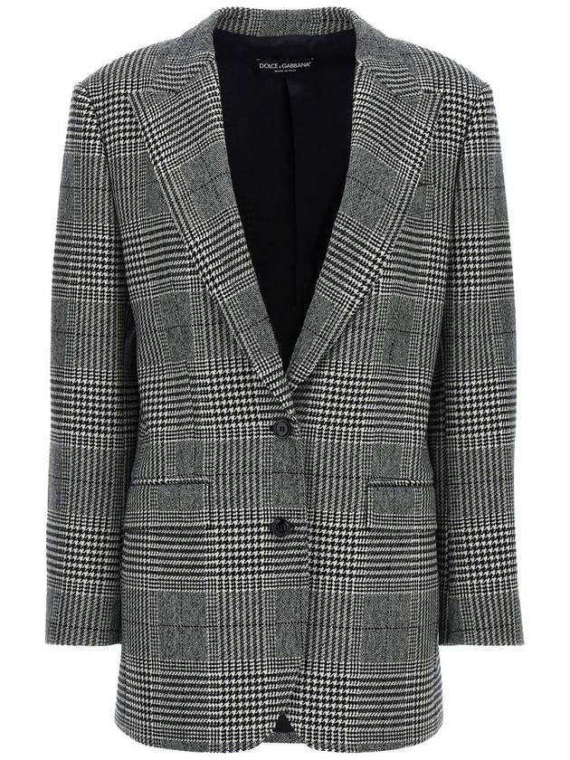 Dolce & Gabbana 'Pied De Poule' Blazer - DOLCE&GABBANA - BALAAN 1