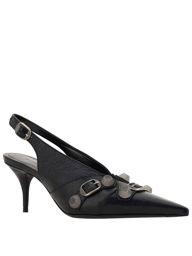 Cagole Slingback Heels Black - BALENCIAGA - BALAAN 3