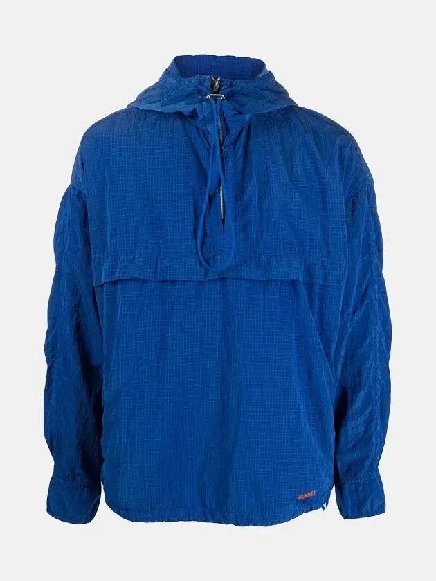 Men s Blue Nylon Anorak CRTWMOUW003 NYL009 T378 - SUNNEI - BALAAN 1