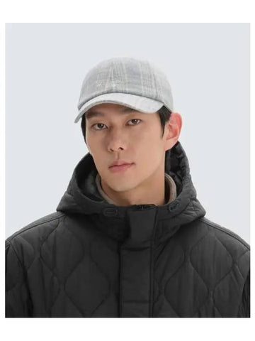 Wool Ball Cap S24WUFBC60 Light Gray - SNOW PEAK - BALAAN 1