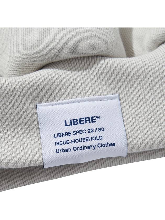 COLLAGE HOODIE LIGHT GRAY - LIBERE - BALAAN 6