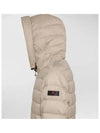 KASA CJ TRAP 03 Hooded Down Coat Beige - PEUTEREY - BALAAN 3