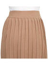 Gabriel Long Pleated Skirt Beige - MAX MARA - BALAAN 8